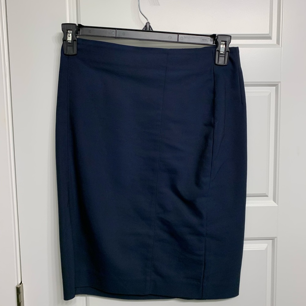 Black pencil skirt